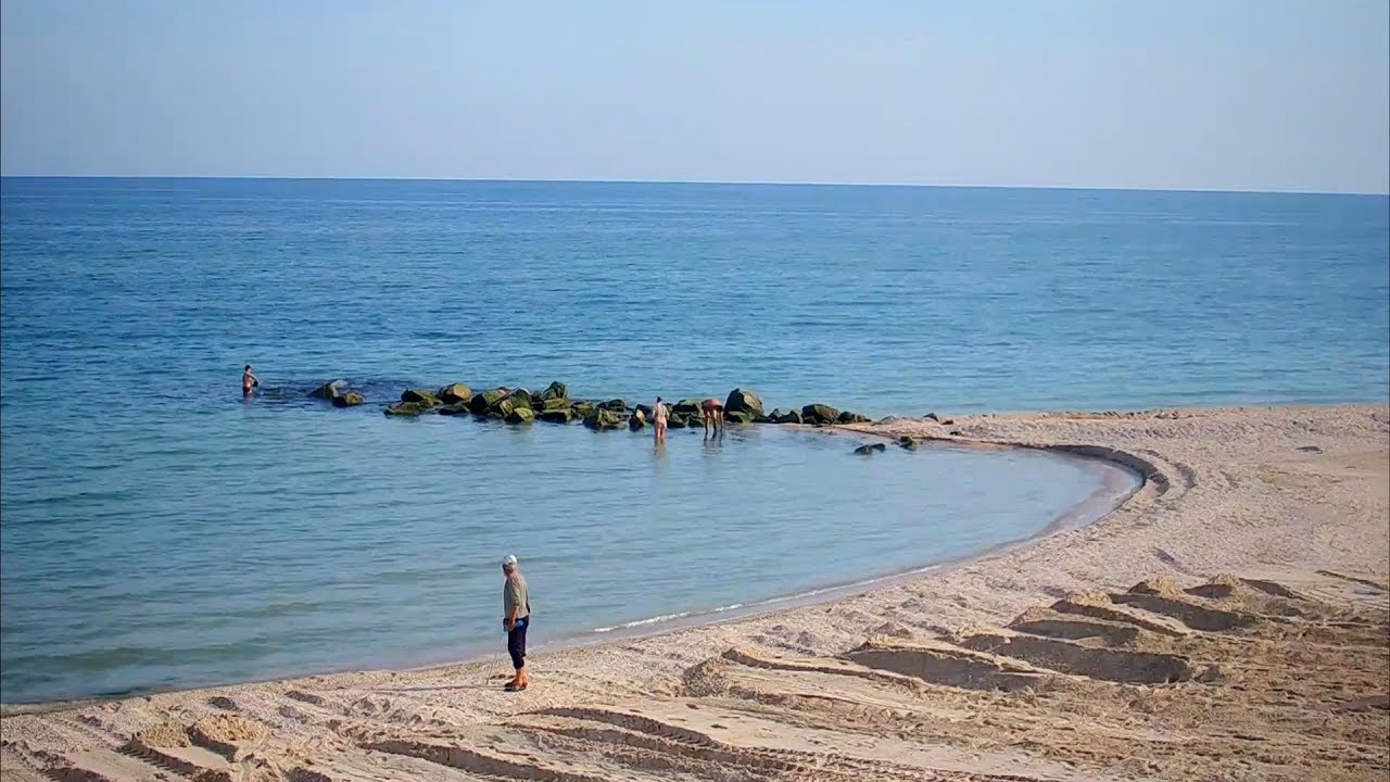 Веб кос. Кирилловка базы отдыха. Пляж круглое Азовское море. Степановка. Май Азовский.