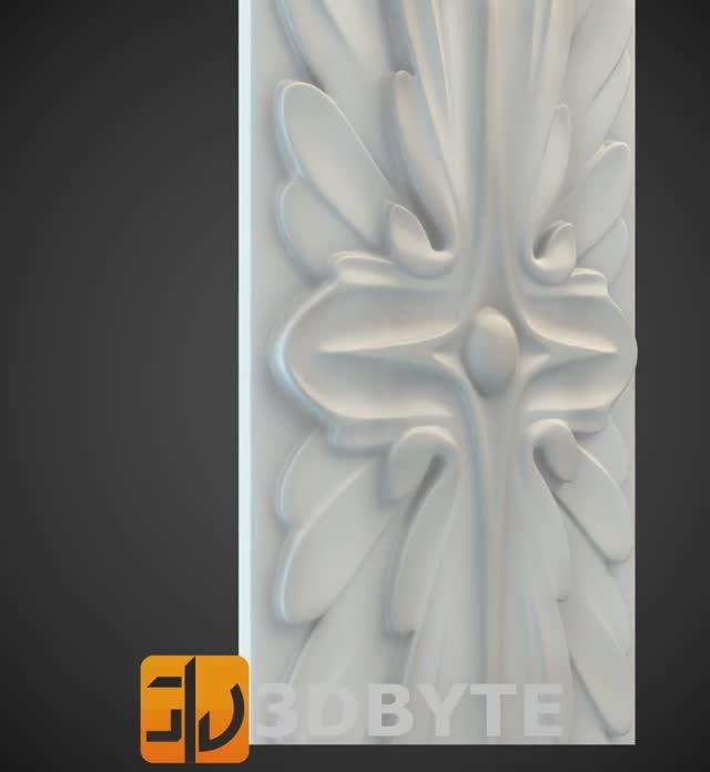 #3dmodel - Square #decor 12 || Квадратный декор 12 #3dbyte #3dprint