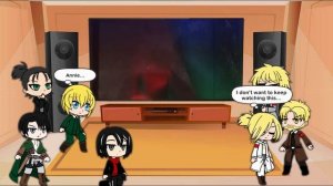 Aot react to Godzilla | Gacha reacts