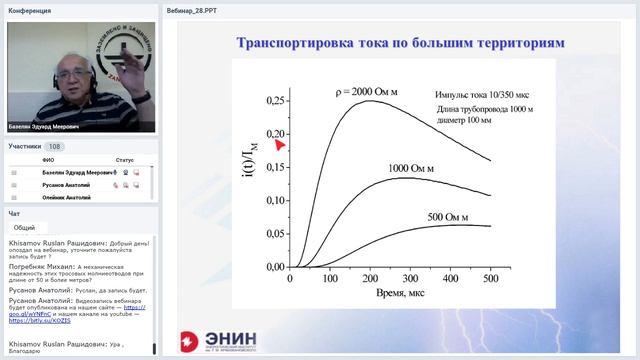 Молниезащита больших территорий, например: парки, площадки и т.д. Запись вебинара