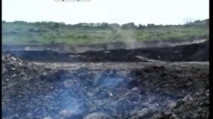 В Лучегорске горит угольный разрез