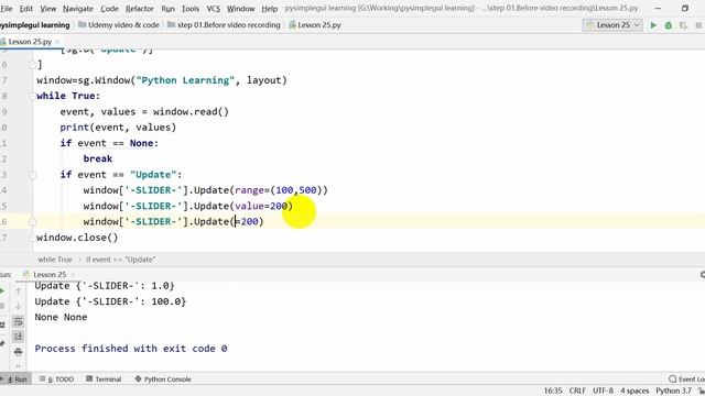 Python GUI with PySimpleGUI - easy learn 25