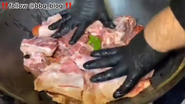 Хашлама из баранины без картошки