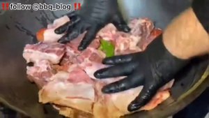 Хашлама из баранины без картошки