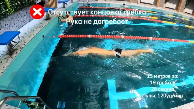 Мощный и эффективный гребок кролем