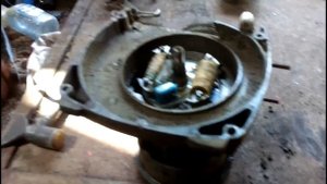 Перетряхнул двс и редуктор на косилке с пилы урал!!! 1-я часть