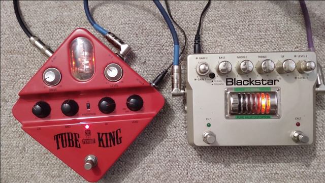 BLACKSTAR HT DUAL VS IBANEZ TUBE KING - 12AX7 VALVE DISTORTION #ibanez #blackstaramplification смотреть онлайн