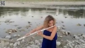 Monica Moroni “La dama del lago” for Alto Flute and Electronic Sounds By Roberto Iantorni