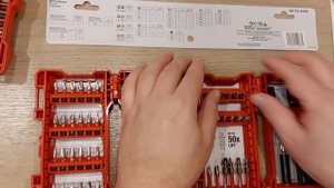 Обзор набора бит Milwaukee 74 предмета