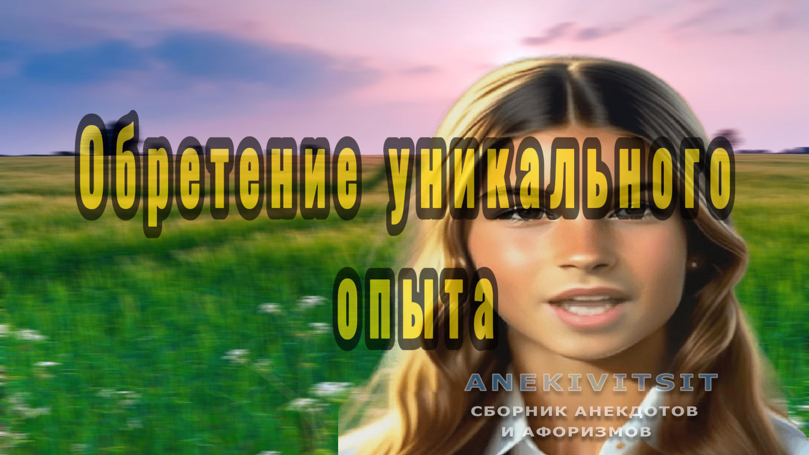 Обретение уникального опыта