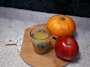Домашний тыквенно- яблочный сок