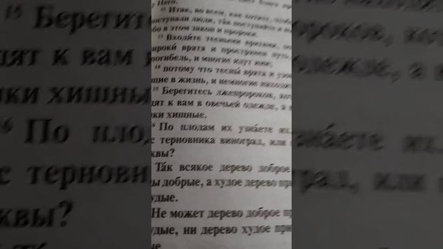 Евангелие от Матфея            Глава 7 смотреть онлайн