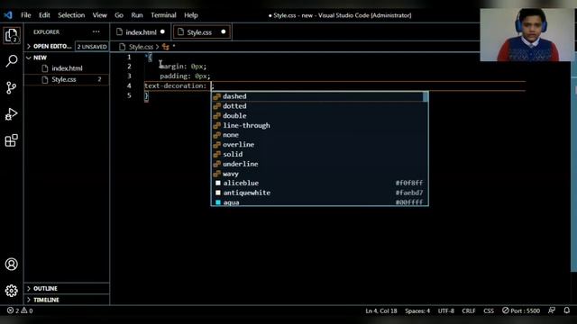 Making Navigation bar || web - development #5 смотреть онлайн