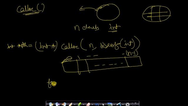 Dynamic memory allocation in C and C++ | calloc malloc realloc free new delete смотреть онлайн