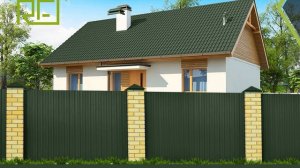 Кровельный проф настил Ral 6020