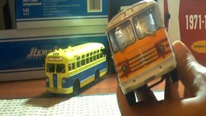 Автобусы ЗИС-155 и ЗИЛ-158  от АИСТА и СОВЫ обор 1:43