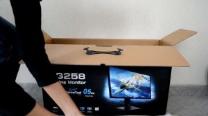 [特別給付金10万円]ASUS VG258QR　開封＆設置