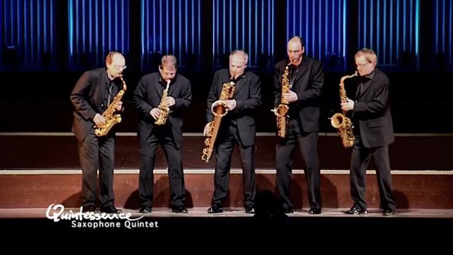 Quintessence Saxophone Quintet plays Mozart: 25th Symphony, "25 plus" смотреть онлайн