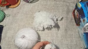 МК Снеговик крючком