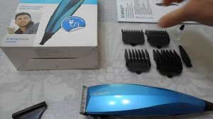 Машинка для стрижки волос SCARLETT SC-HC63C27. Для своей цены вполне приемлемо.