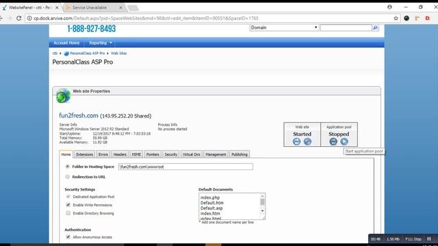 Service Unavailable HTTP Error 503 смотреть онлайн