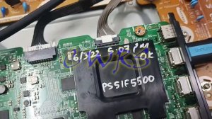 Samsung PS51F5500 board testing video