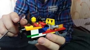 Обзор снегохода из LEGO