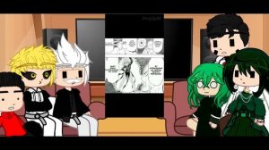 Opm React To Saitama Vs tatsumaki And saitama Vs Genos{Gacha}{English}{portugues}