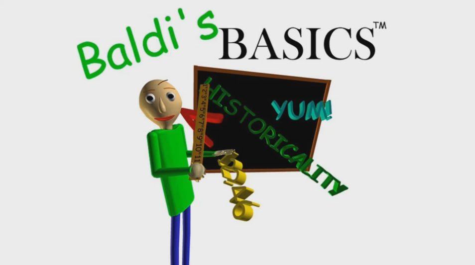 Фоновая, 10 минутная музыка из игры "Baldi’s Basics in Education and Learning".