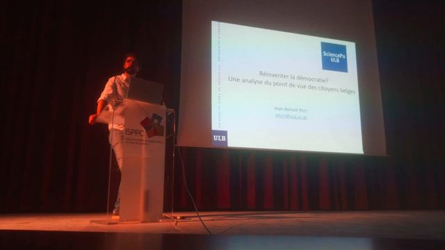 Conférence de J-B Pilet : "Quel(s) modèle(s) de démocratie les citoyens belges soutiennent ils?" 3 смотреть онлайн