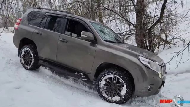 Vw Amarok vs Prado 150 Vs Lc80 по снежным горкам, бездорожье, снег диагоналки Тойота прадо Амарок