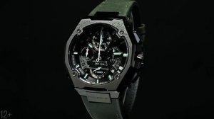 Bulova Precisionist X | Часы из дамасской стали!