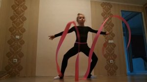 Лента в художественной гимнастике/ Exercises with a ribbon