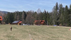 Cessna 180-H landing and takeoff at Airfield Rostock | D-EBVB