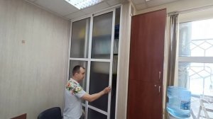 Балконные окна, алюминиевая раздвижная система Алютех ALT 100