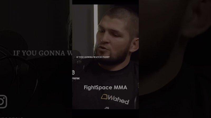 Мотивирующая речь Хабиба Нурмагомедова "Всем плевать" | FightSpaceMMA