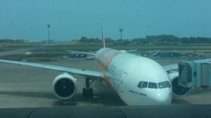 Emirates Boeing 777-300ER Special Expo 2020 arriving at Trivandrum