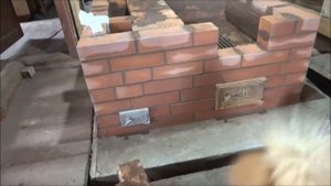 Моя  жизнь  в  ДЕРЕВНЕ.  РЕГИОН  60. ПЕЧЬ  4 х 4,5 кирпича . Делаю  сам  ряд   6 - 8.