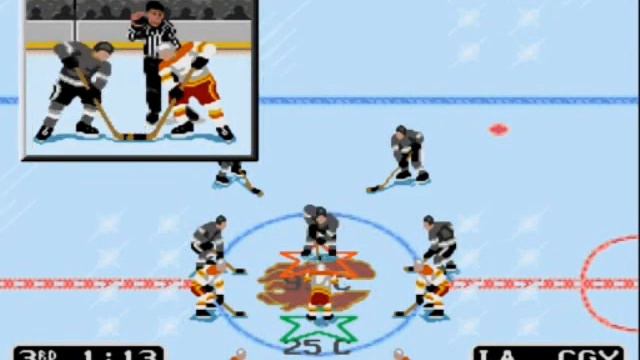 NHL '94 - LA Kings vs CAL Flames - 3rd Period смотреть онлайн