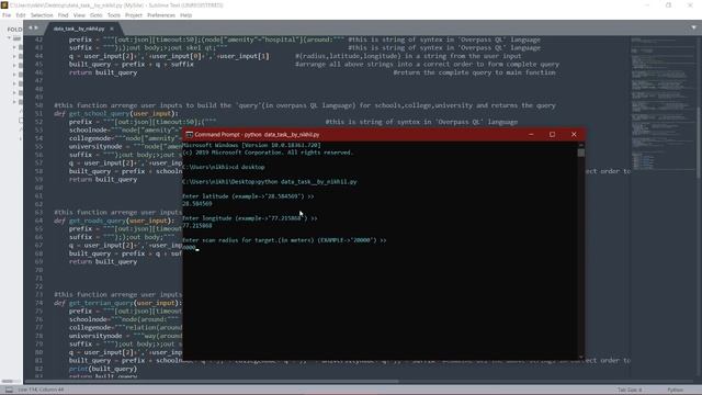Extract data from Open Street Map with Overpy overpass API in CSV, Excel format using Python code