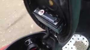 Мотоакустика на Stels Vortex  , долбит нормально !