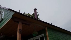 Чистка котла и дымохода от сажи.