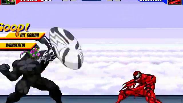 Venom vs. Carnage | MUGEN Planet of the Symbiotes смотреть онлайн