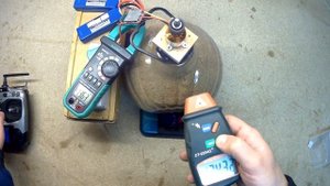 замер тяги мотора 2212 1400kv