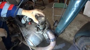 Устраняем стук поршня Иж-49 с помощью твёрдой смазки.