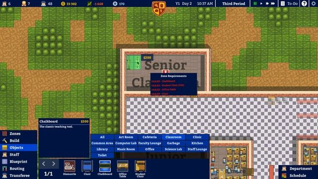 CHILL ЗОНЫ ДЛЯ ПЕРСОНАЛА 2 Прохождение Academia School Simulator