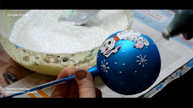 Как делают новогодние игрушки. фабрика Крестцы смотреть онлайн