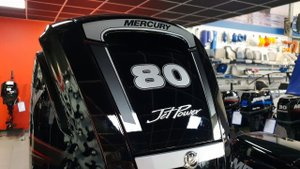 Тестовая емкость для испытания подвесных моторов. Водометный мотор Mercury ME Jet 80 ELPT EFI .