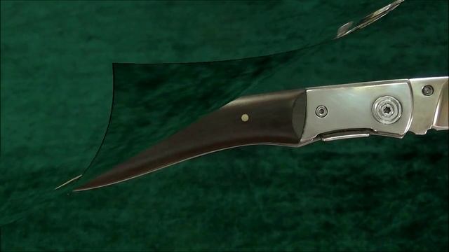 Нож складной Ласка (порошковая сталь Uddeholm ELMAX) смотреть онлайн