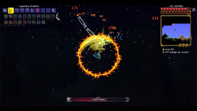 Terraria Melee, but I have 75 seconds to take down a boss (Expert Mode)